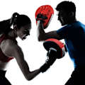 Miniatyrbillede 8 af 8: Håndpuder kickboxing boksning, puder træner puder forhåndsbuede coaching til KLB