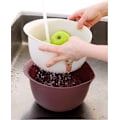 Miniatyrbillede 2 af 5: Rissi og køkkensi til ris, quinoa og små korn - blød, vask og dræn grøntsager og frugt