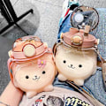 Pikkukuva 5 / 5: Kawaii urheiluvälipullo, vaaleanpunainen, suuri KLB
