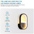 Miniatyrbillede 6 af 8: LED mini væglampe dæmpbar indendørs lys aluminium sort