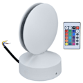Miniatyrbillede 2 af 8: 360 graders lysende væglampe RGB fjernbetjening 10W spot KLB