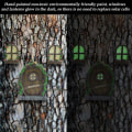 Miniatyrbillede 7 af 7: Fe-Dør Sæt, Havefeer og Elf Døre, Miniature Fe-Træ