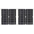 Miniatyrbild 8 av 8: 2 st 15W Flexibla solpaneler Portabel solladdningsplatta KLB