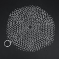 Miniatyrbillede 8 af 8: Støbejernsrenser, kæde net skrubber, 316 rustfrit stål, rustfrit,