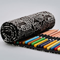 Miniatyrbillede 3 af 5: Farveblyanter wrap penne, rulleholder, farveblyanter, 36 rum KLB