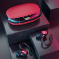 Pikkukuva 1 / 6: Bluetooth-kuulokkeet korvaan, langattomat Bluetooth 5 -kuulokkeet, LED-näyttö,