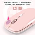 Miniatyrbillede 2 af 8: 2.4G trådløs mus med USB-modtager, egnet til