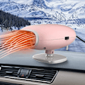 Miniatyrbillede 1 af 4: 12V bærbar bilvarmer, 150W bilvarmer defroster, 2 i 1 KLB