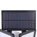 Miniatyrbild 4 av 8: Solcellsradar induktions utomhusvägglampa 48 LED 360 grader KLB
