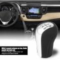 Miniatyrbild 4 av 5: Växelspaksknopp, 5-växlad spakväxelspaksknopp för Corolla Aygo Verso Yaris Avensis Bil 1992-2009 KLB