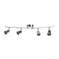 Miniatyrbilde 3 av 8: Lampeholder 4 hoder justerbar fleksibel roterende GU10 lys KLB