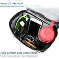 Miniatyrbillede 3 af 8: Lixada cykelstyrbag, isoleret, sort