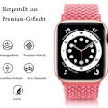 Pikkukuva 3 / 5: Punottu Solo Loop -ranneke, yhteensopiva Apple Watch -hihnan kanssa 38 mm, 40