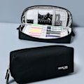 Miniatyrbillede 3 af 5: Studerende Stationery Pouch Bag Office Opbevaringsarrangør Mønt sort KLB