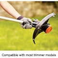 Pikkukuva 5 / 5: Black and Decker -leikkurin siimat (30 jalkaa nailonsiimaa, pituus 1,65 mm, keloineen ja jousi)