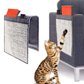 Miniatyrbild 1 av 4: Kattklösbräda Soffa Skydd - Naturlig Sisal Kattklösbräda Möbelskydd - Stol, Soffa, Säte, Trapp (M)