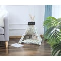 Miniatyrbilde 2 av 4: Kjæledyr Tipi, Hunde- og Katteseng, Kjæledyrhus med Tykk Pude D