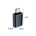 Miniatyrbilde 2 av 6: USB-C til USB-adapter, Type-C Thunderbolt OTG-konverter, USB-C Lightning