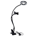 Miniatyrbillede 3 af 8: Justerbar multifunktionel USB selfie ringlys til mobiltelefoner KLB