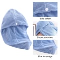 Miniatyrbillede 3 af 5: Mikrofiber hårhåndklæde, superabsorberende, hurtigtørrende, frisure 3