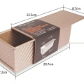 Miniatyrbillede 6 af 8: 450g dej toastbrød bageform kage brød bageform bageform med