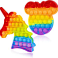 Miniatyrbilde 1 av 5: Pakke med Pop Bubble Push Fidget, Popits Poppit Popper Poppit KLB