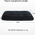Miniatyrbilde 2 av 5: Plysj hundeseng, medium hundsofa, vaskbar supermyk hundekurv, KLB