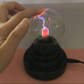 Miniatyrbilde 4 av 8: 3 tommers magisk plasmaball-lampe berøringsfølsom plasmaball KLB