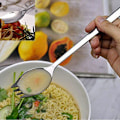 Miniatyrbillede 4 af 8: Sporks, pakke med 4, 1,6 tommer brede sporks lavet af 18/10 rustfrit stål