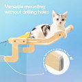 Miniatyrbilde 3 av 4: Katt hengekøye, vindu, vindussetet, katteseng KLB