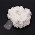 Miniatyrbillede 6 af 8: LED Roselykke, LED Lyserød Kunstig Rose Ring Feelyg, Varmt Hvidt