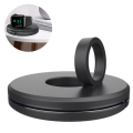 Miniatyrbillede 1 af 8: Apple Watch opladningsstation Pop-up kabelstyringsstativ Sort