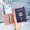 Pikkukuva 6 / 7: Passporttisuoja, Czyan Tekonahkainen Suojakuori Passi RFID-estolla