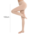 Miniatyrbillede 2 af 5: Vinter termiske tights med høj talje og elasticitet KLB