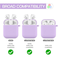 Miniatyrbillede 4 af 7: Airpod-etui, silikone Airpod-etui med lilla