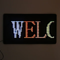 Miniatyrbild 8 av 8: Flexibel LED-bilskärm, ultratunn, Bluetooth-appkontroll KLB