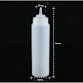 Miniatyrbillede 3 af 6: Vegena klemmeflaske i plast, 4 stk 240ml plast klemmeflaske KLB