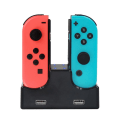 Miniatyrbilde 5 av 8: Nintendo Switch-lader med håndtak ladestasjon - 4 i 1, USB-kabel, 2 USB-porter KLB