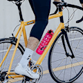 Miniatyrbillede 3 af 5: 1000 ml motiverende vandflaske, pink KLB
