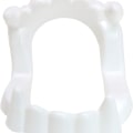 Miniatyrbillede 5 af 5: 12 stk. Plastik Vampyr Tænder Hvide Tænder Uhyggelige Halloween Monster Varulv Z KLB