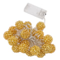Miniatyrbillede 2 af 8: LED-lyskæde, innovative jernwire runde kuglelyskæde KLB