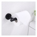 Miniatyrbillede 4 af 5: Toiletrulleholder i rustfrit stål (sort).
