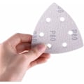 Miniatyrbillede 4 af 5: 80 stk. Sanding Triangle 60/80/120/240 Grit Sandpapir til Slibning og Polering KLB