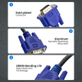 Miniatyrbilde 3 av 7: 3-pakning HD15 VGA-videokabel for TV-datamaskin 3-pakning 3m hann til hann