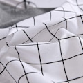 Miniatyrbilde 2 av 5: Rutete sengetøy + 2 rutete putetrekk mikrofiber dynetrekk KLB