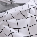Miniatyrbillede 2 af 5: Ternet sengetøj + 2 ternede pudebetræk mikrofiber dynebetræk KLB