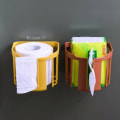 Pikkukuva 4 / 4: Seinälle asennettava paperipyyhkeen pidike, wc-paperiteline, ilmainen rei'itetty rek
