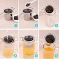 Miniatyrbilde 6 av 7: Tesil, te-filter laget av 304 rustfritt stål