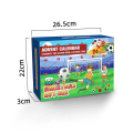 Pikkukuva 2 / 5: Joulun 24 päivän adventtikalenteri Countdown Jalkapallolelut Lasten jalkapallo Blind Box -lelut Joululahja