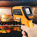 Miniatyrbilde 5 av 5: Infrarød termometer matlaging berøringsfri matlagingstermometer -50 400 KLB